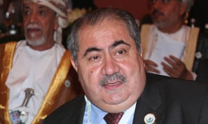 Iraqi Foreign Minister Hoshyar Zebari attends on the opening session of a two-day ministrerial meeting of the Organisation of Islamic Cooperation  in the Saudi Red Sea port of Jeddah.