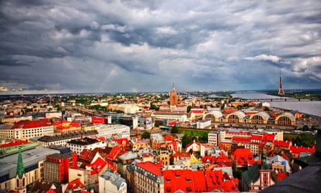 Latvia's capital, Riga.