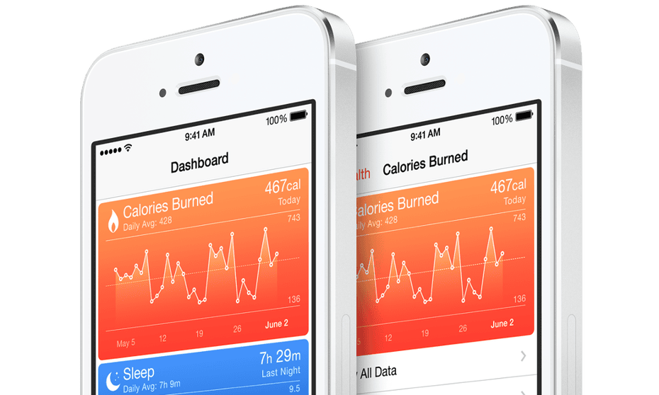 Apple is releasing a Health app as part of its iOS 8 software.
