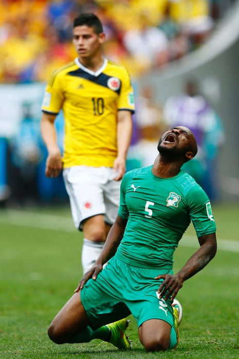 Ivory Coast's Didier Zokora misses the next game after picking up a booking.