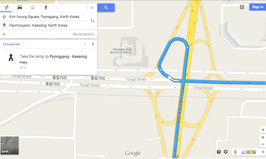 google maps offers first satnav