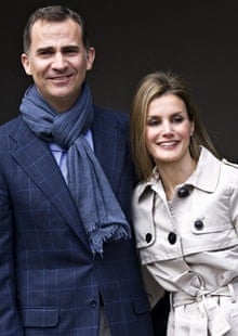Prince Felipe and his wife
