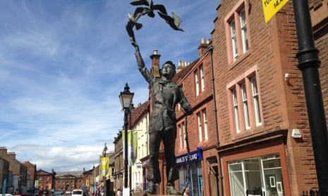 John Muir statue in Dunbar, East Lothian