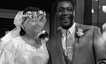 Dawn French and Lenny Henry's wedding in 1984