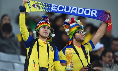 Ecuador fans