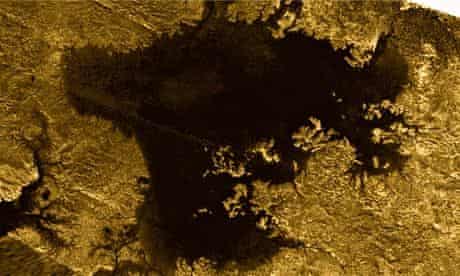 Saturn's moon Titan mystery object