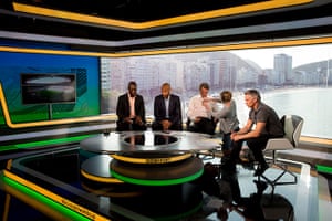 World Cup 2014 Inside The Bbc And Itv Studios In Pictures