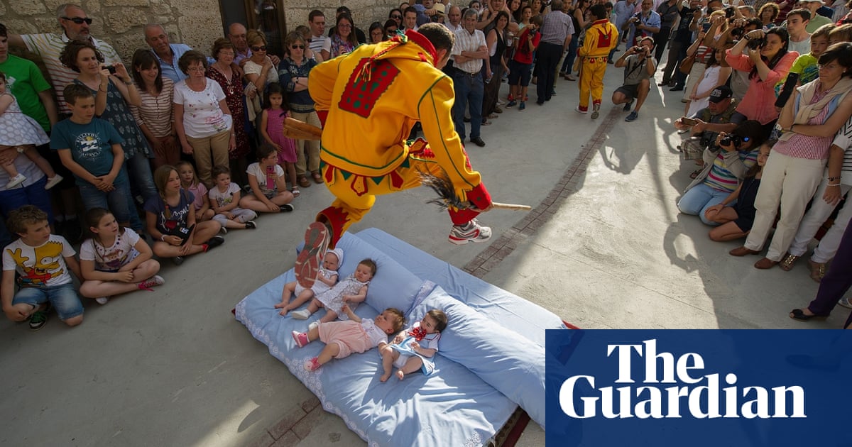 The baby jumping festival – in pictures, Culture