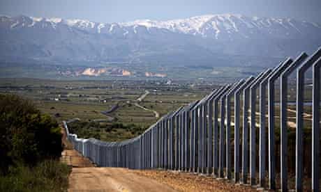 Israeli border fence