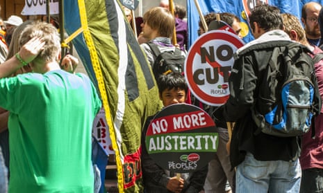 Did you attend the anti-austerity rally in Parliament Square in London on Saturday?