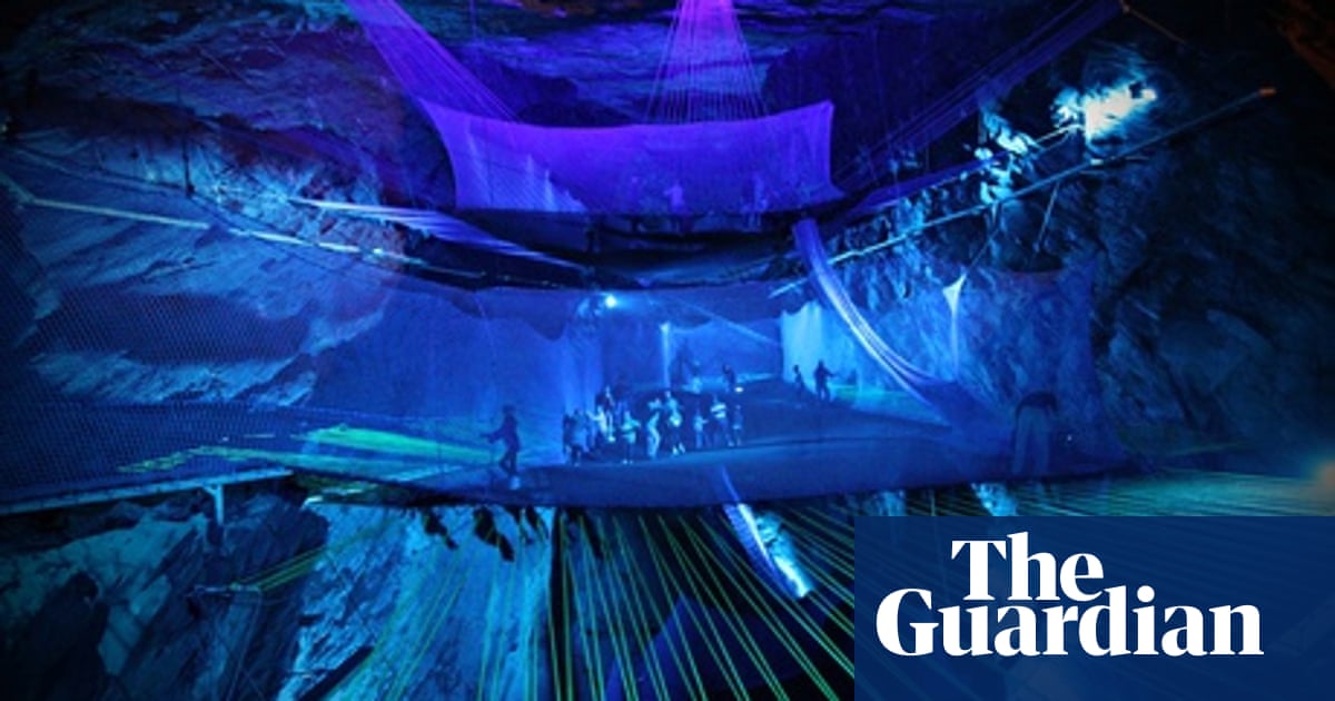 Bounce Below Why A Trampoline Fun Palace In A Welsh Mine Is