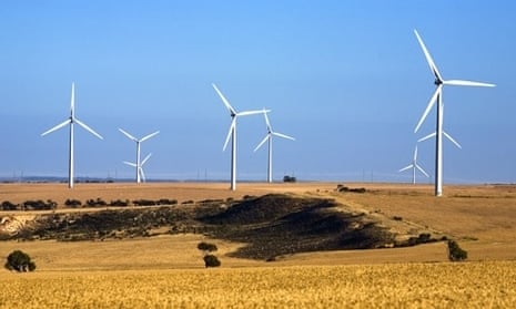 Wind turbines renewable energy
