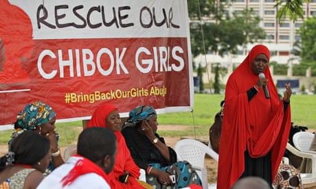A member of the #BringBackOurGirls Abuja campaign in Abuja