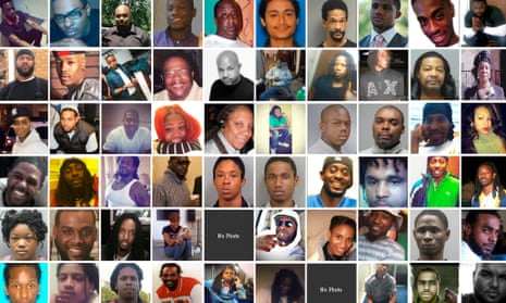 Composite of murder victims featured on the Homicide Watch DC website.