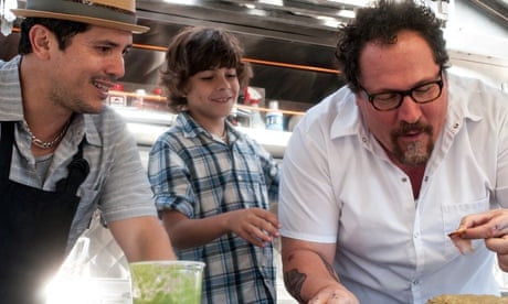 John Leguizamo, Emjay Anthony and Jon Favreau in Chef