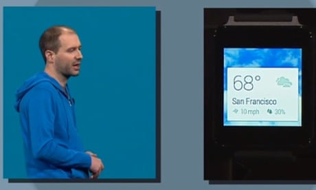 Android Wear was shown to developers at Google I/O.