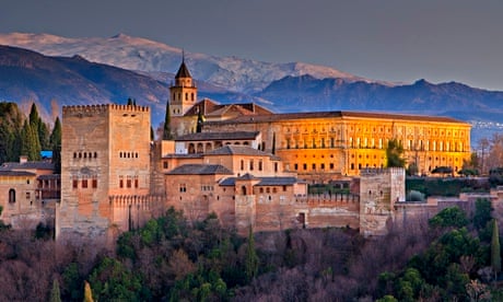 The Alhambra, in Granada, Spain