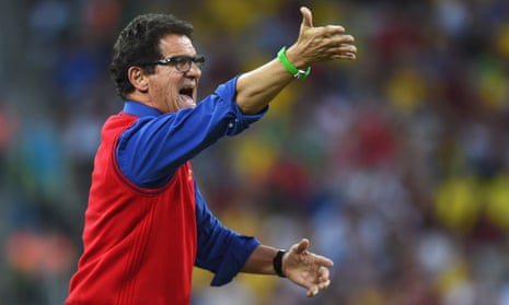 Fabio Capello clearly had his eyes closed when getting dressed, so what's the hope he saw the penalty shout?