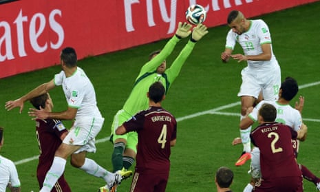 Moments later, Akinfeev fails to gather a cross and Slimani heads home.