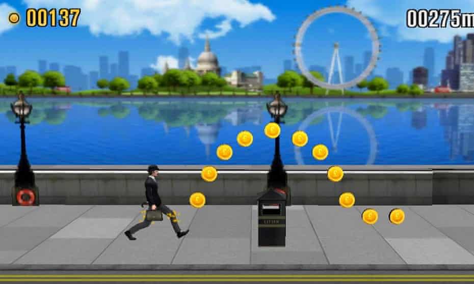 Monty Python's Ministry of Silly Walks sketch has been reborn as a mobile game.