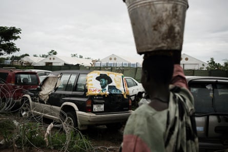 Malakal, Upper Nile State, South Sudan, May 25, 2014: President Salva Kiir. Under pressure from the U.S. and Europe, the two combatants – Kiir and the rebel leader Riek Machar – met in Addis Ababa.