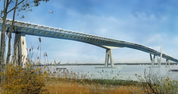 'Extradosed' bridge … The latest proposal is lean and efficient – but is there enough fairydust to capture the Mayor's eye?