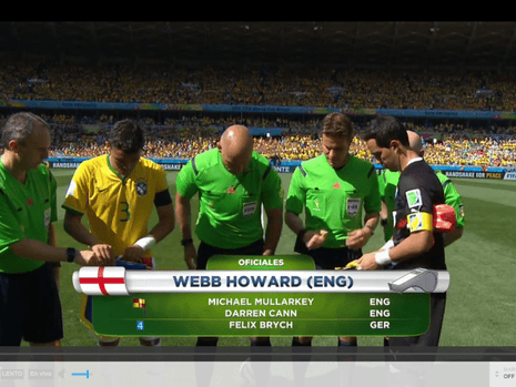 Howard Webb at the World Cup