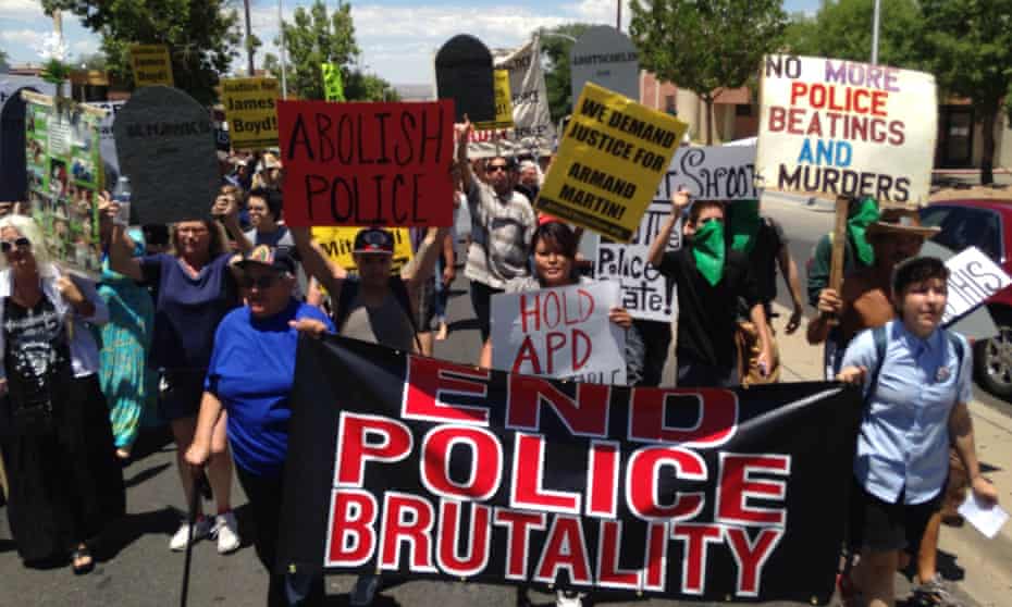 Albuquerque protest police brutality