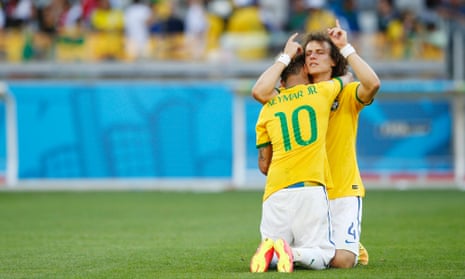 Relief for Neymar and David Luiz