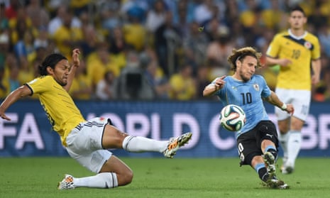 Diego Forlan would have been forlorn to see his shot miss the target.