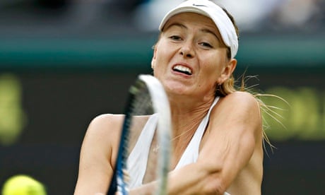 Tennis player Maria Sharapova: would a male star get the same treatment from journalists?