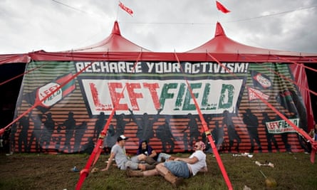 The Leftfield stage at Glastonbury 2014