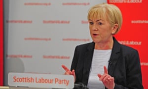 Scottish Labour leader Johann Lamont speaking at the launch of the party's devolution commission report in March.