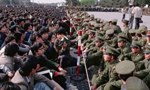 Image result for massacre of students in Tiananmen Square