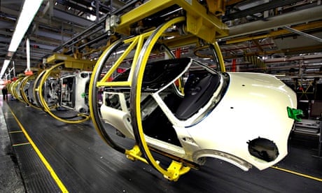 Car Production At The BMW Mini Factory
