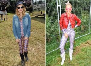 Rita Ora and Sienna Miller at Glastonbury - Glastonbury Fashion stylewatch