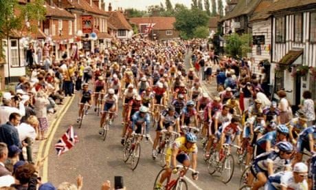 TOUR DE FRANCE BIKE RACE IN ENGLAND, BRITAIN - 1994