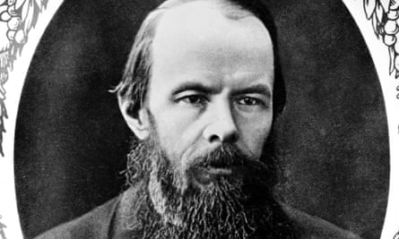 A portrait of Russian author Fyodor Dostoyevsky