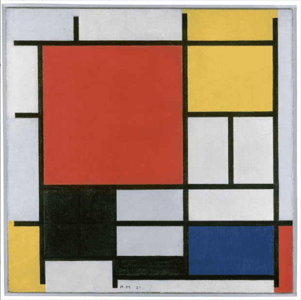 Block Party Piet Mondrian S Angular Art In Pictures Art And