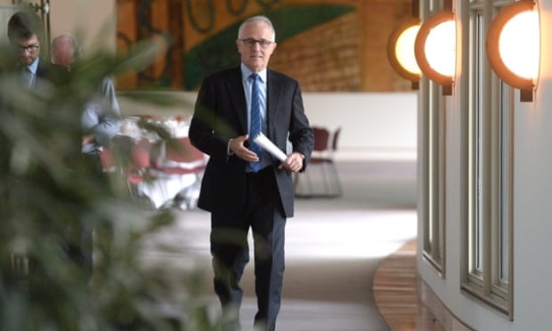 Communications minister Malcolm Turnbull in Canberra, Thursday, June 5, 2014. Mr Turnbull has been accused of destabilising Prime Minister Tony Abbott.