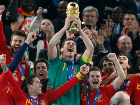 Spain have more caps combined than any other team, with goalkeeper Iker Casillas having the most of any player in the tournament.