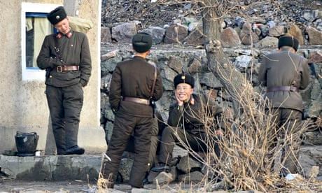 North Korean border guards