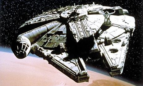 Star Wars IV 1977 millennium falcon spaceship