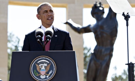 US President Barack Obama Normandy