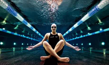 Olympic swimming champion Rebecca Adlington