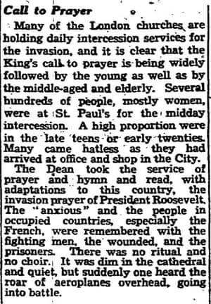 The Manchester Guardian, 8 June 1944.