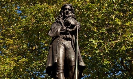 'One of the most evil men in English history' … the statue of Edward Colston.