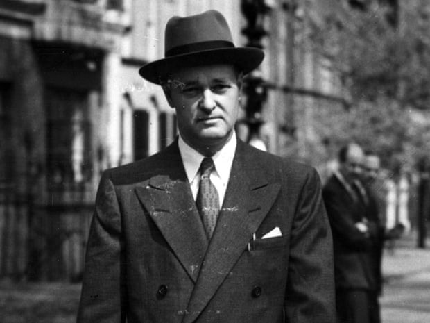 30 April 1952: The newly-appointed US ambassador to Moscow, diplomat and historian George Frost Kennan, walking in London.