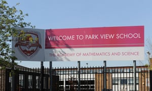 Park View school in Birmingham, which has been at the centre of allegations about the undue influence of extremists.