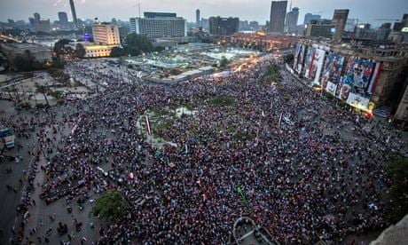 Pro-Sisi celebrations at Cairo's Tahrir
